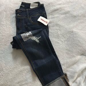 Evermore denim crop skinny jean